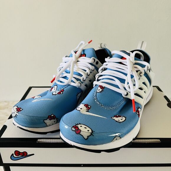 NIKE Air Presto x Hello Kitty® University Blue/White/Light Crimson/Black -US 8.5 - Picture 4 of 10